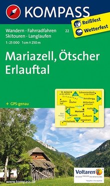 Mariazell - Ötscher - Erlauftal, MAIRDUMONT: KOMPASS-Wanderkarten