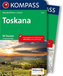 KOMPASS Wanderführer Toskana, MAIRDUMONT: KOMPASS-Wanderführer