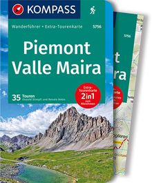 Kompass Wanderführer Piemont, Valle Maira (eBook), MAIRDUMONT: KOMPASS-Wanderführer