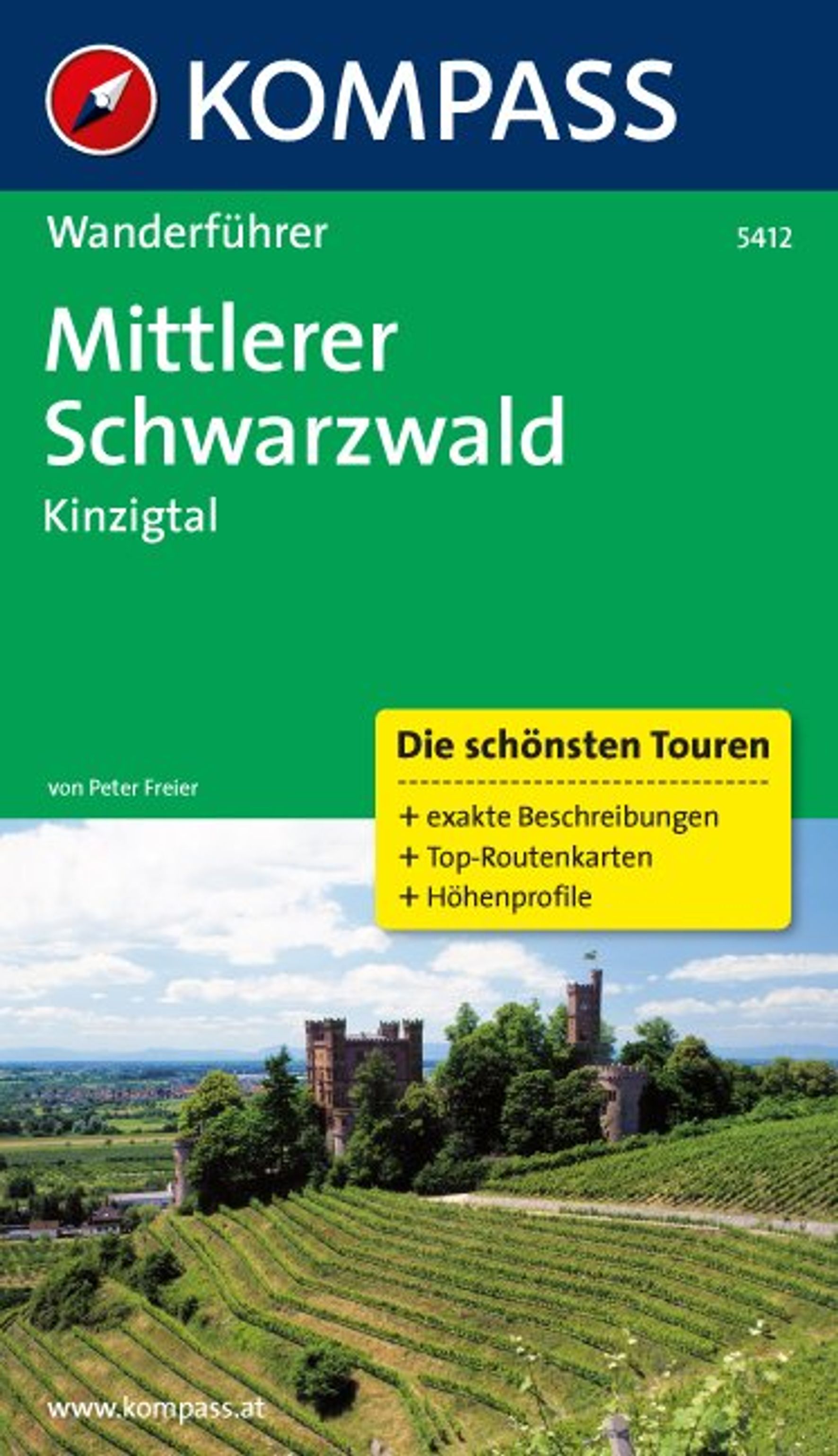 MAIRDUMONT KOMPASS Wanderführer Mittlerer Schwarzwald, Kinzigtal
