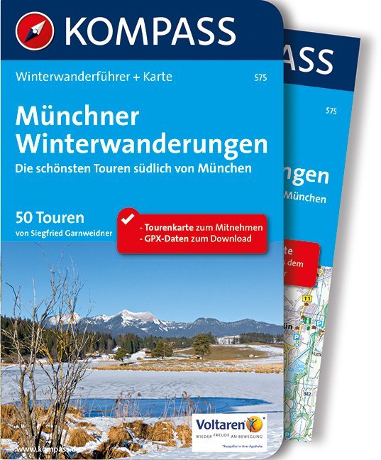 MAIRDUMONT KOMPASS Wanderführer Münchner Winterwanderungen