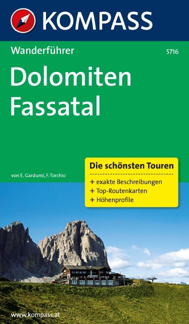 MAIRDUMONT KOMPASS Wanderführer Dolomiten - Fassatal