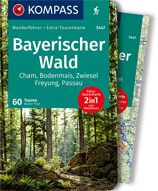 MAIRDUMONT KOMPASS Wanderführer Bayerischer Wald